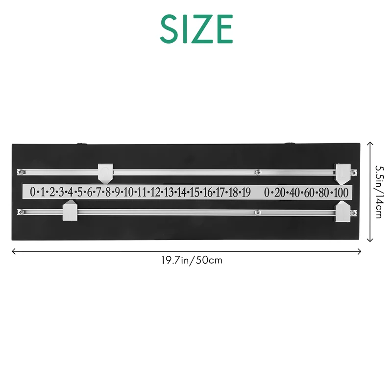 B06C-لوحة النتائج السنوكر كاملة مع النتائج/القضبان والمؤشرات لعشاق البلياردو لعبة السنوكر حارس النتيجة البلياردو