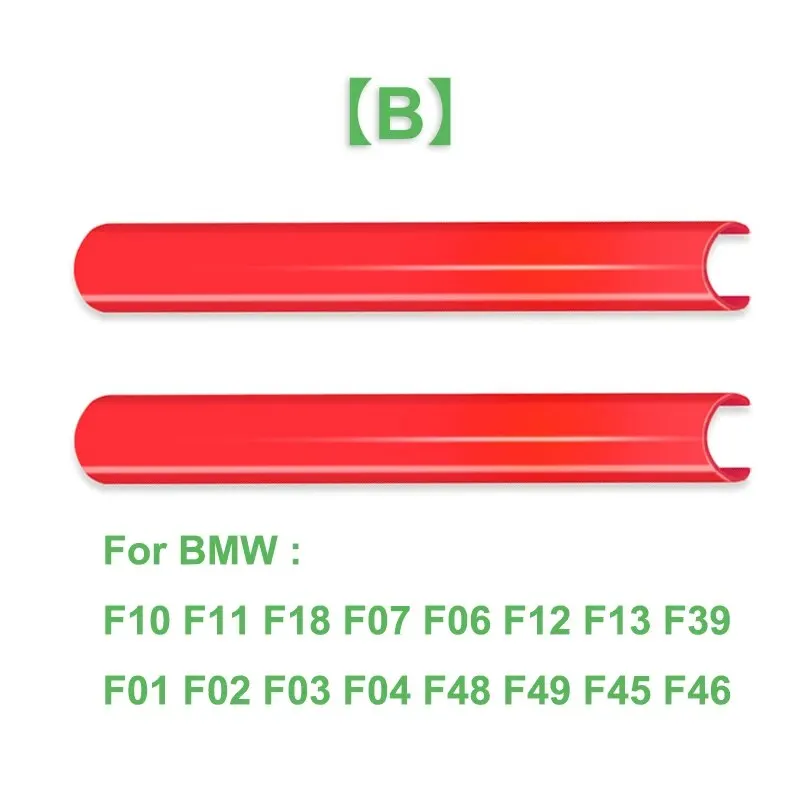 2 Stück Auto-Frontgrill-Zierleisten V-Strebe M Sport Bar Dekoration für BMW F20 F21 F22 F23 F30 F31 F32 F33 F34 F35 F36 F40 F45 F46