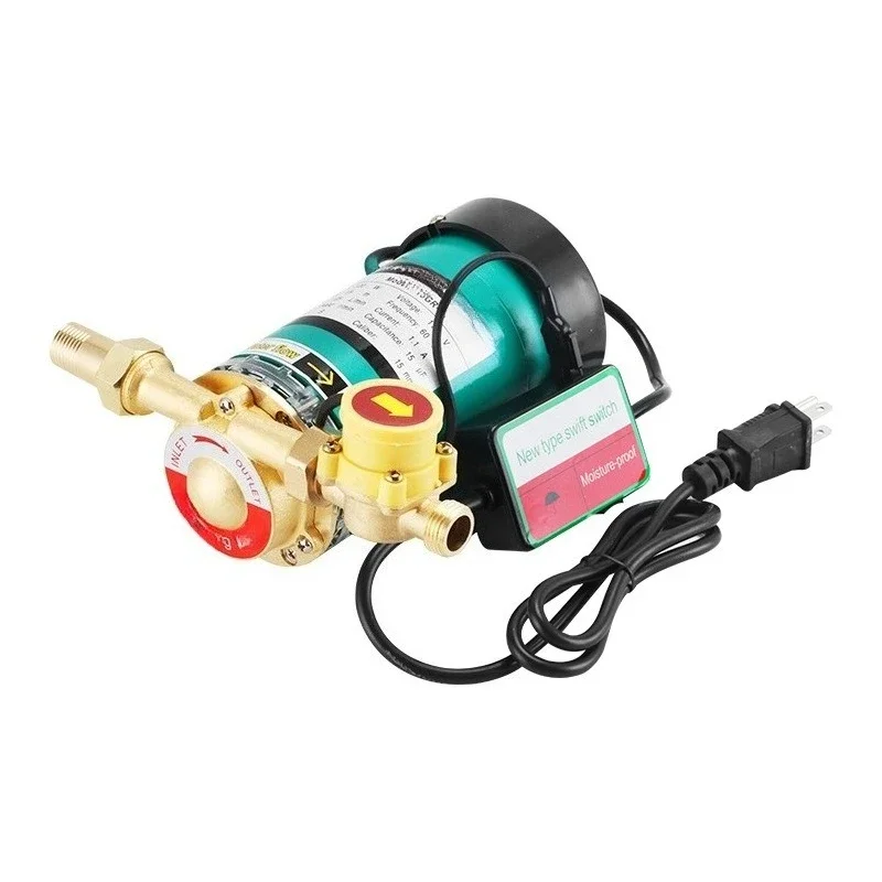 H booster pump 220v110v high lift large flow household water heater booster pump