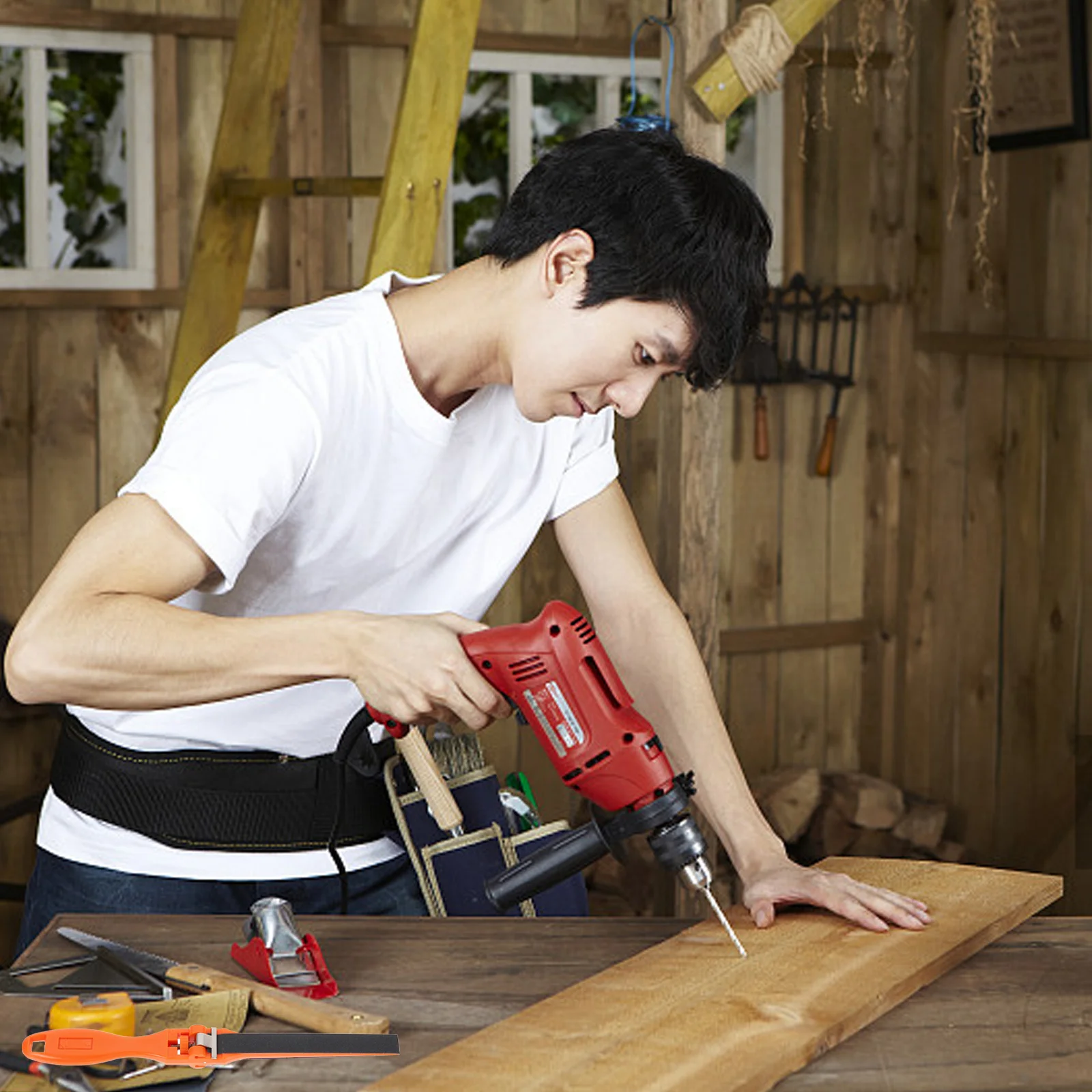 

Sandpaper Clamp 17Mm Manual Grinding Polishing Tool Plastic Reusable Holder For Rust Burr Oxide Removal Sandpaper Grinding Clip