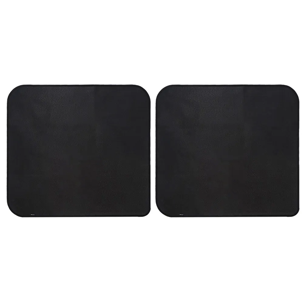 2Pcs Fireproof Heat Insulation Mats Non-Slip Bbq Placemats for Outdoor Picnic Barbecue Camping Wedding Party Fire Resistance