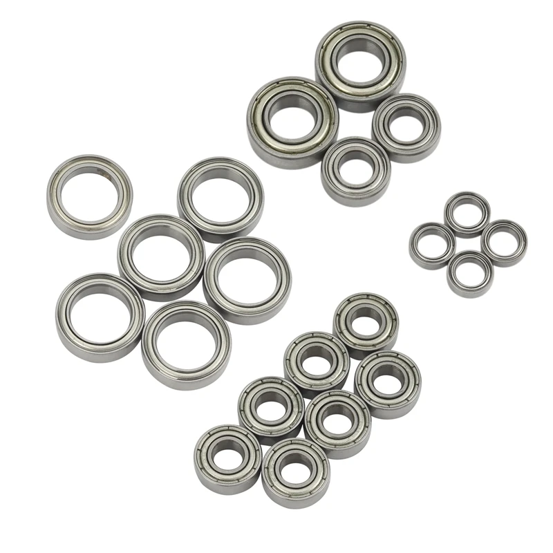 21Pcs Ball Bearing Kit For Traxxas Slash 4X4 VXL LCG Stampede RC Car Upgrade Parts Accessories