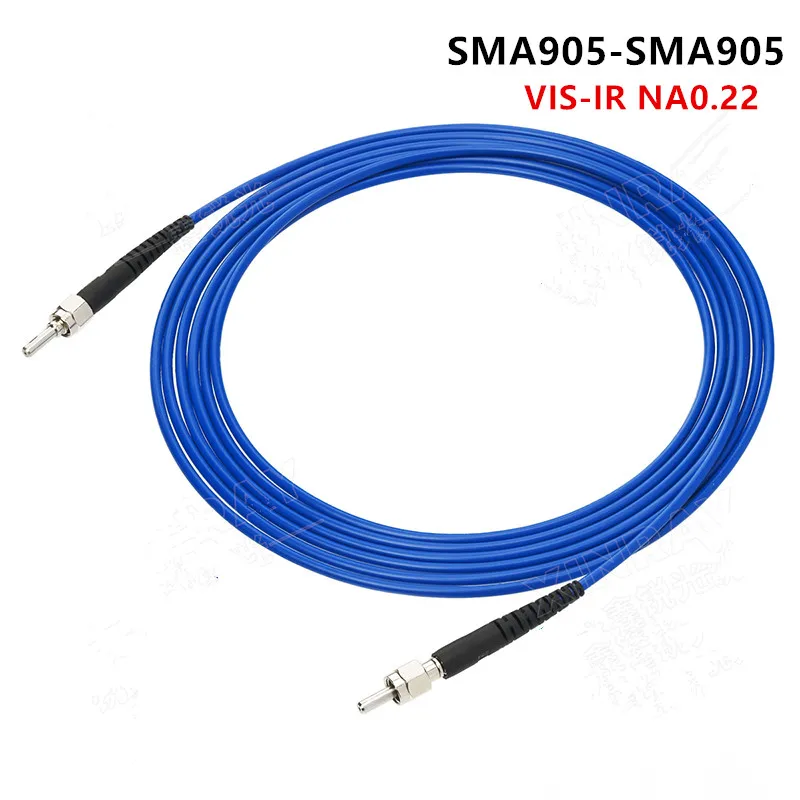 Large Core SMA905 FSMA UV Armored Optical Fiber,quartz Energy Optical Fiber,Visible Light Infrared Spectrometer Fiber 50~1500um