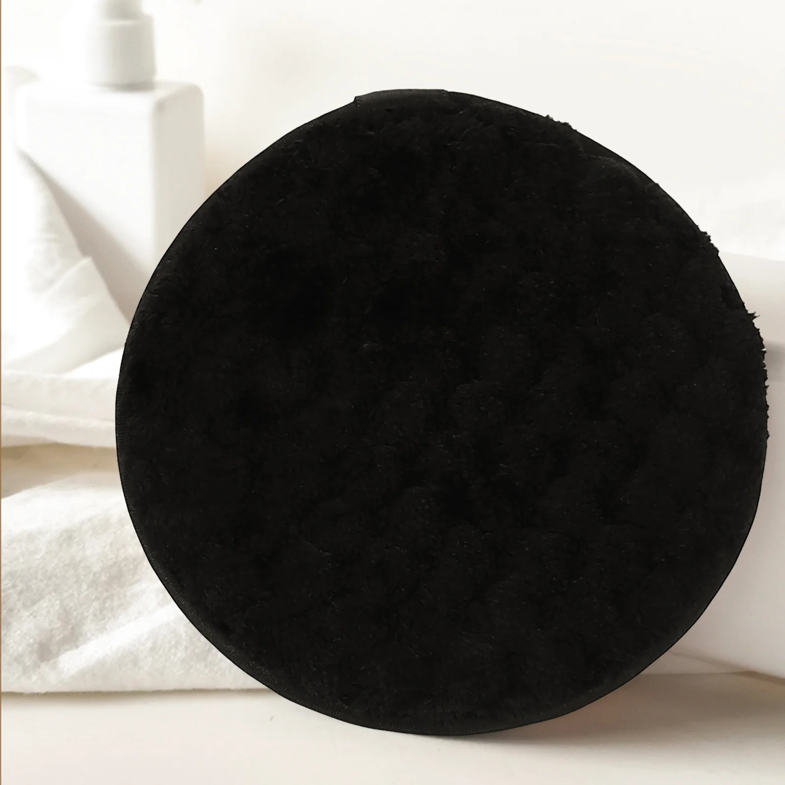 6Pcs Makeup Removing Puff Face Cleaning Sponge Dual-Sided Skin Scrubber Puff for Deep Pore Cleansing Facial Care Tool