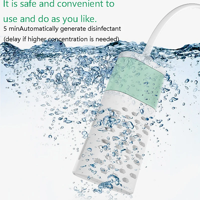 Disinfettante per dispositivo di sterilizzazione per macchina per la produzione di acqua con acido ipocloroso elettrico fai-da-te per la casa