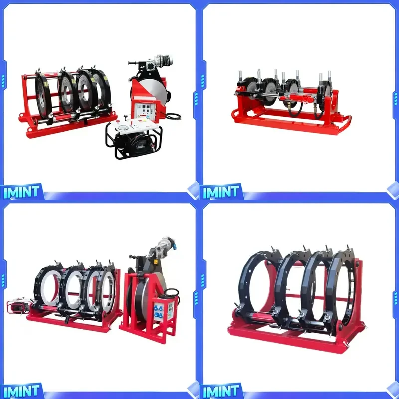 HAISHA New Hydraulic Butt Fusion HDPE Pipe Welding Machine 63-1600mm Range 8000W Power for Environments 270 for PE/PPR/PVB
