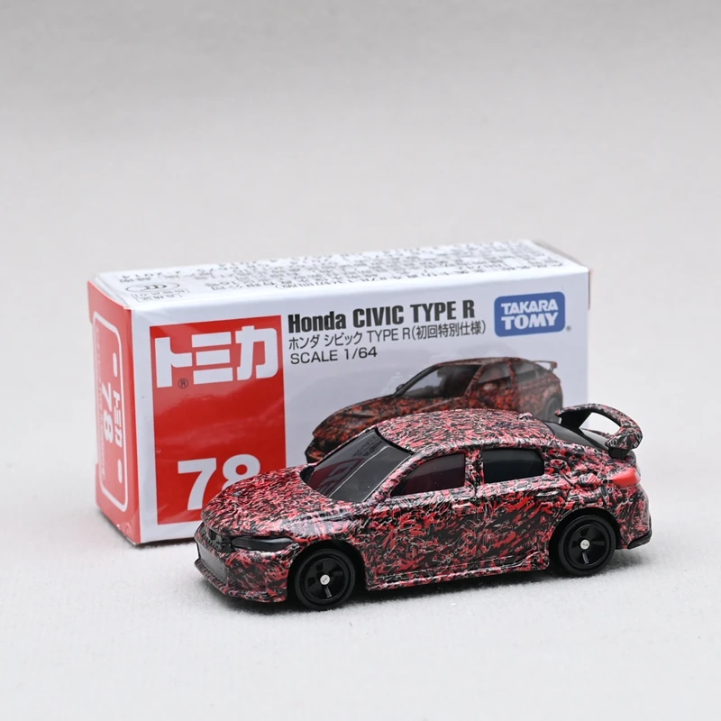 TOMY Tomica  1:64 Honda Civic 78 alloy model children's car toy