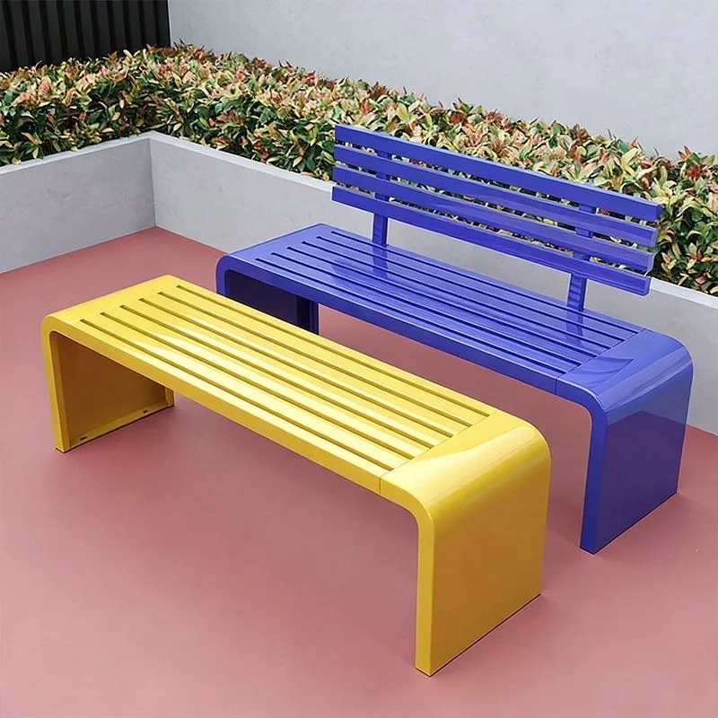 Park Outdoor Leisure Bench Chair Outdoor Courtyard Court Rest Bench