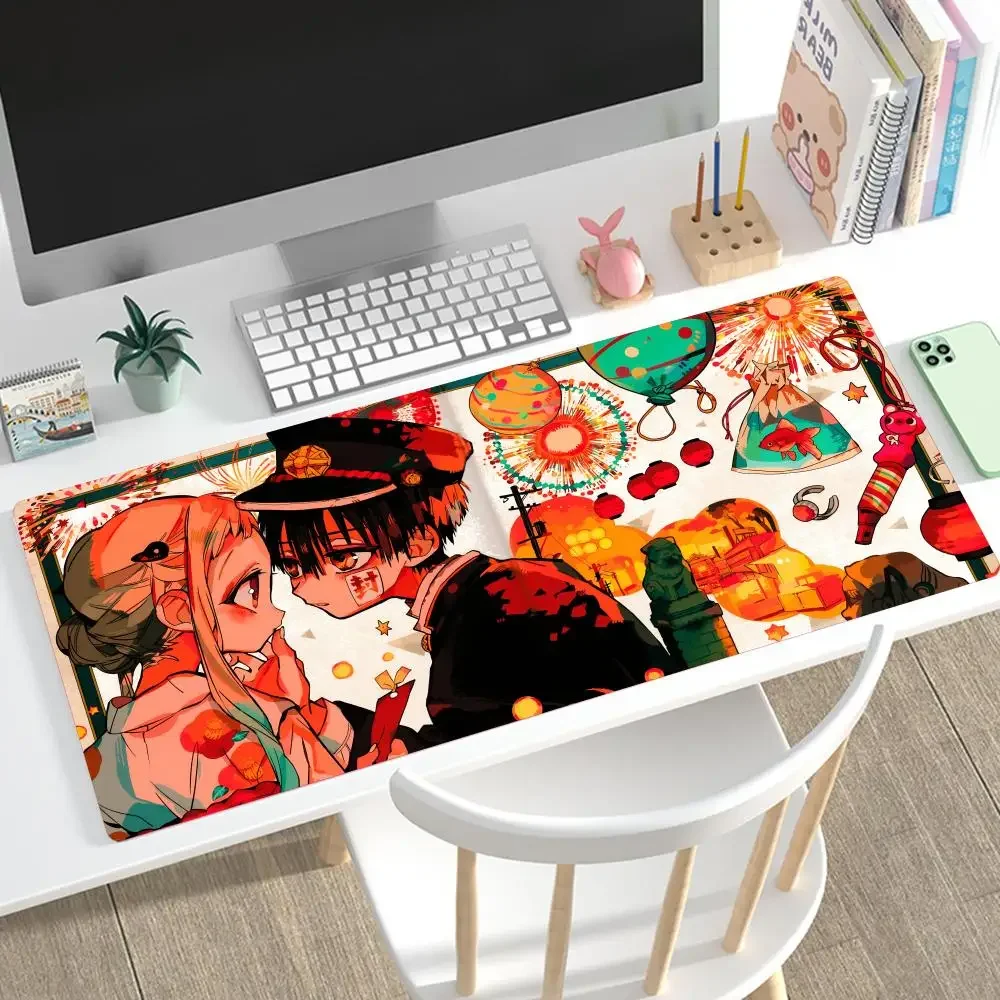 Anime Toilet-Bound Hanako-kun Mousepad Large Gaming Mouse Pad LockEdge Thickened Computer Keyboard Table Desk Mat