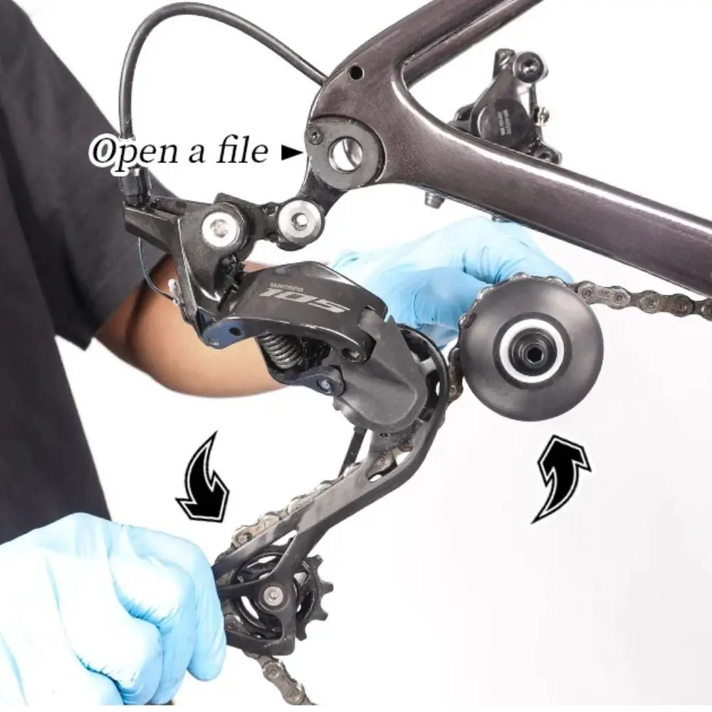 

Virtual Flywheel Bicycle Chain Retainer Chain Keeper Chain Tensioner Chain Washer Chain Oiler Tool Chain Clean Tool Road Bicycle