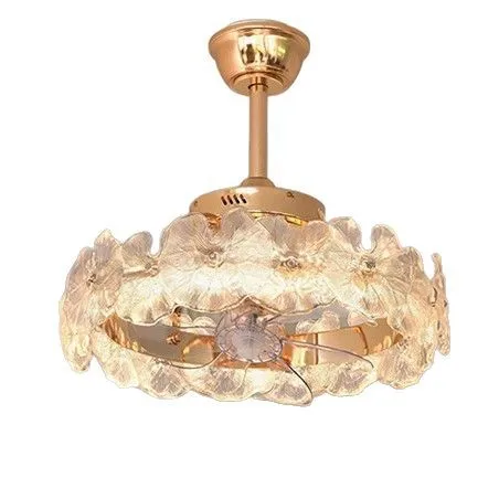 

Ceiling lamp, light luxury, French style, eye protection, living room