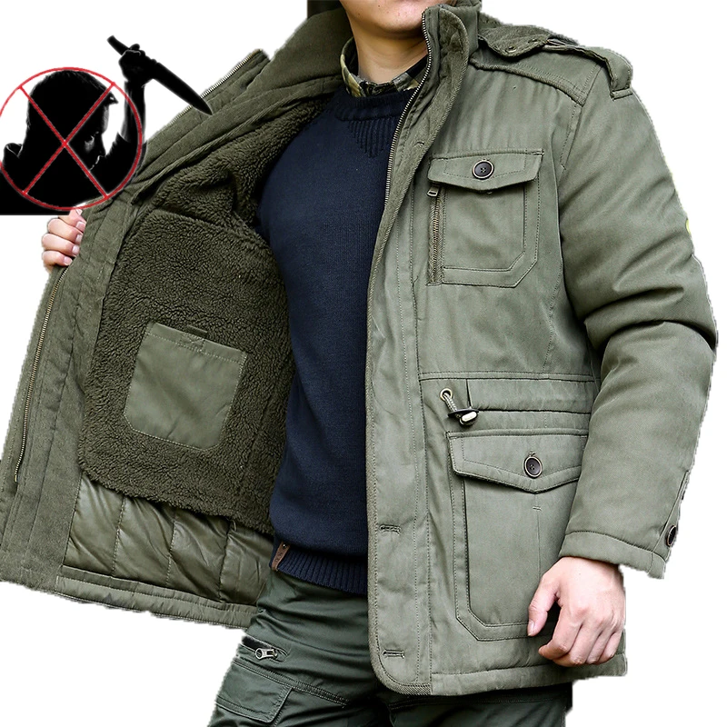 

Anti Cutting Jacket Anti Stabbing Self Defense Clothing Knife Slash Proof Civil Use Jacket Coat Body Protection Winter Overcoat