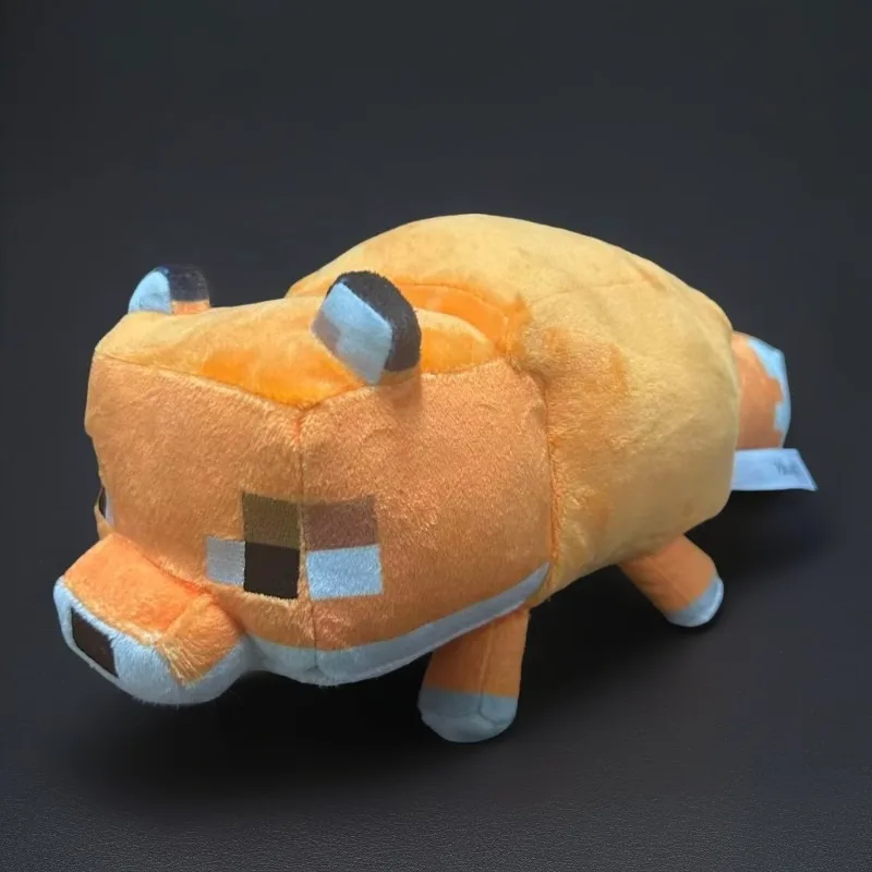 צעצוע רך של שועל קאוואי בעל דמות קרטון חמודה משחק בובה רכה שמתנה לילדים ליום ההולדת