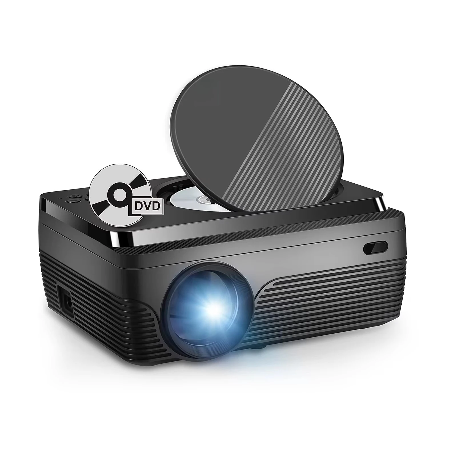 

Projector 4k Android Smart Bluetooth 5.1 Wireless Movie Projector with Player, LCD