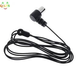 FM Antenna Male For Sound Natural Sound Stereo Receiver For FM Radio/ Hi-Fi/ DAB/ TV Indoor Use Black New