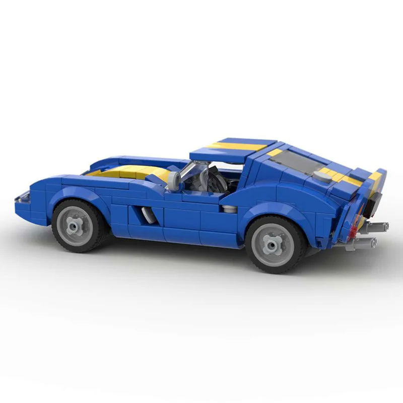 MOC 250 GTO 1962 Speed Champions Super Sports Cars Building Blocks Bricks Set Kids Toys Gifts For Boys And Girls