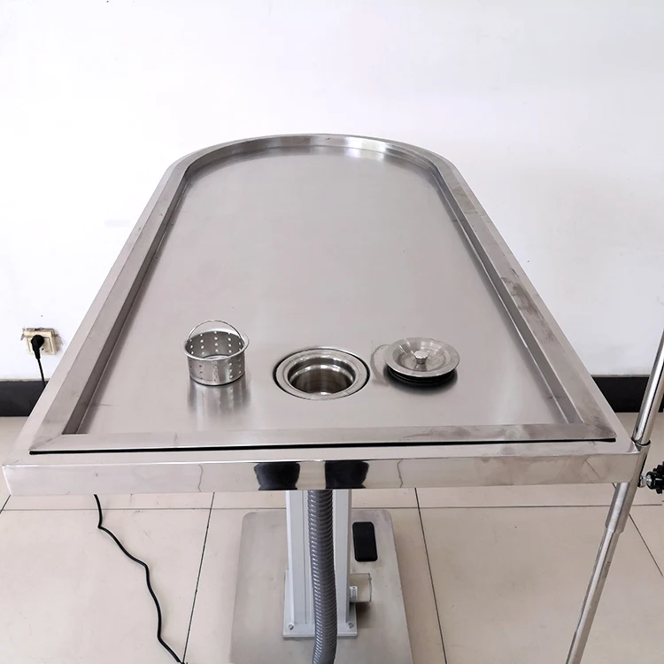 Multi-functional Veterinary Surgical Operation Examination Table PET Electric Lifting Pet Disposal Table
