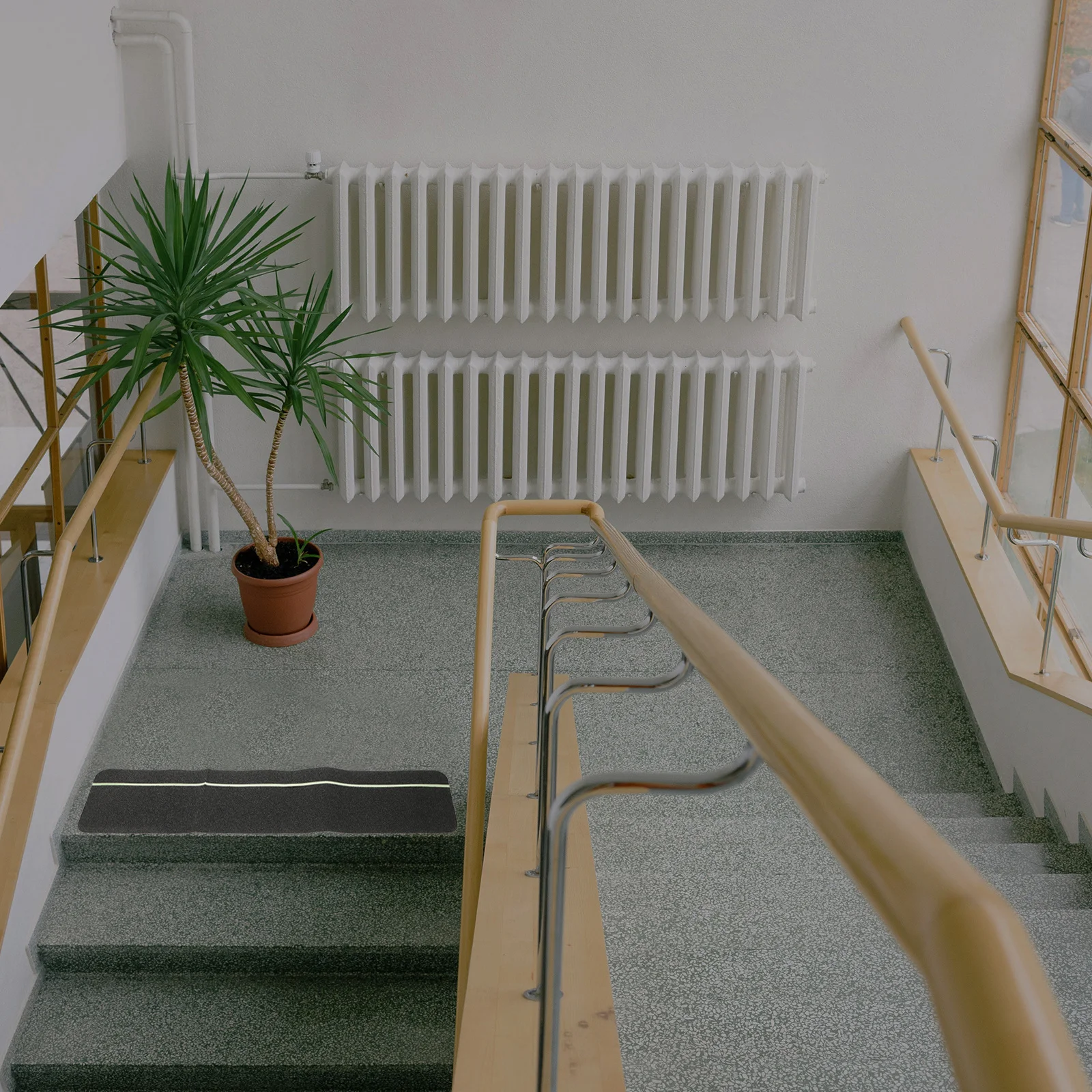 Świecące w ciemności nakładki na schody, taśma antypoślizgowa, wytrzymała, wodoodporna, długotrwała przyczepność do schodów, podłóg, ramp, drabinek, antypoślizgowa