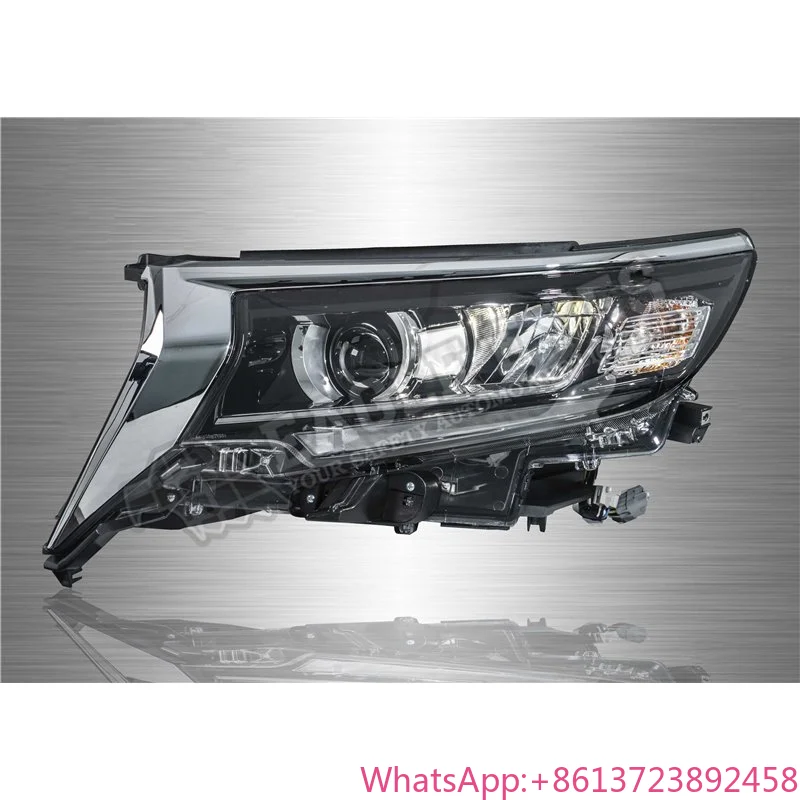 

LED Sequential Signal Head Lamp DOT Approved Auto Headlight for Toyota LAND CRUISER Prado 2018-2021 GDJ150