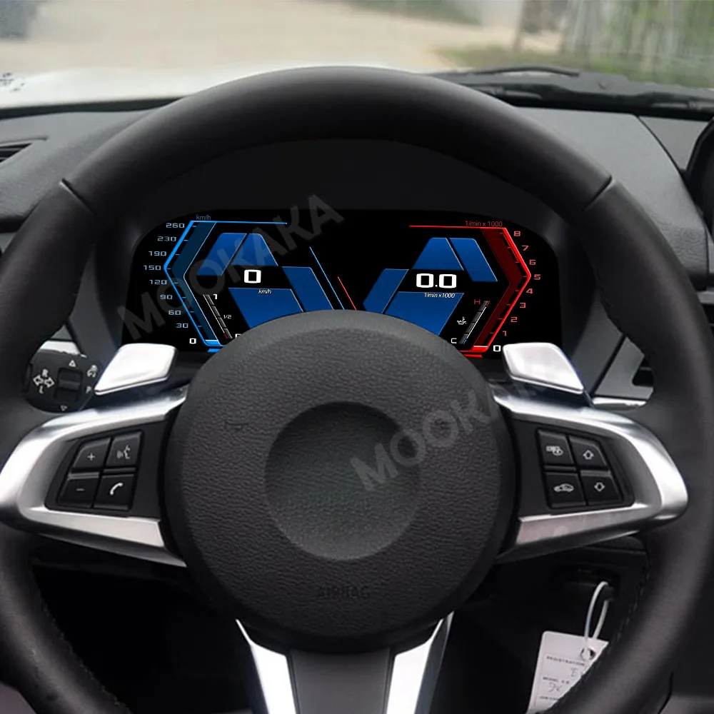 Car Digital Cluster For BMW Z4 E89 2009-2015 Dashboard LCD Instrument Panel Speedometer Odometer Virtual Cockpit Play Play Meter