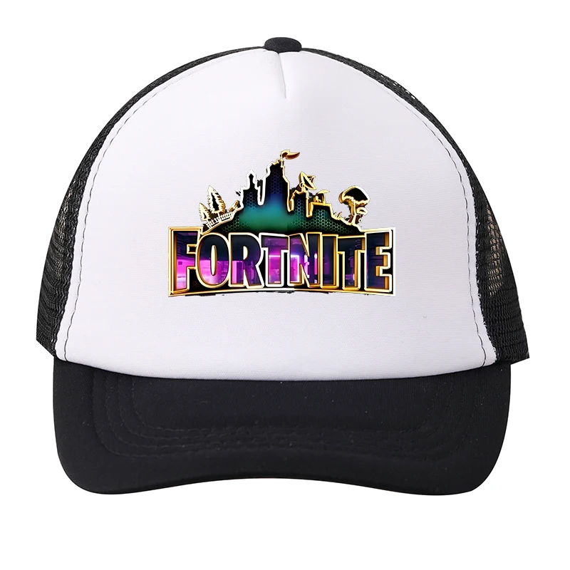 قبعات بيسبول Game Fortnite للفتيات والأولاد، قبعات كرتونية ليلية للأطفال والكبار قابلة للتعديل، قبعات شبكية صيفية مطبوعة هدية