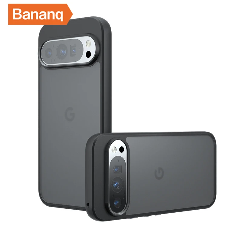 

Bananq Matte Translucent Phone Cover For Google Pixel 9 Pro XL 8 Pro Shockproof Armor Protection Case For Google Pixel 8A 7A