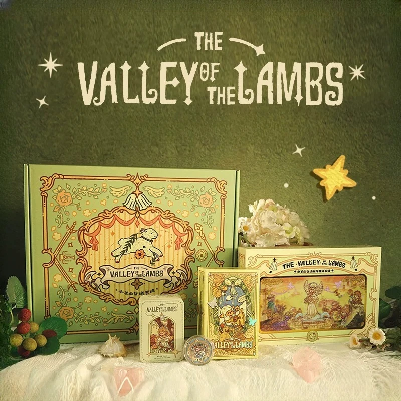 In Stock Original The Valley of The Lambs Tarot Moyo Games RWS System 78 Cards Divination Deck Cute Gift for Girlfriend Couple
