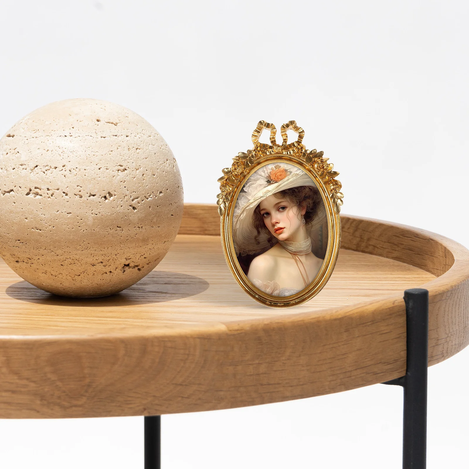 

Photo Frame Resin Material Fine Workmanship Unique Design Suitable for All Styles Home Decor Gift Idea