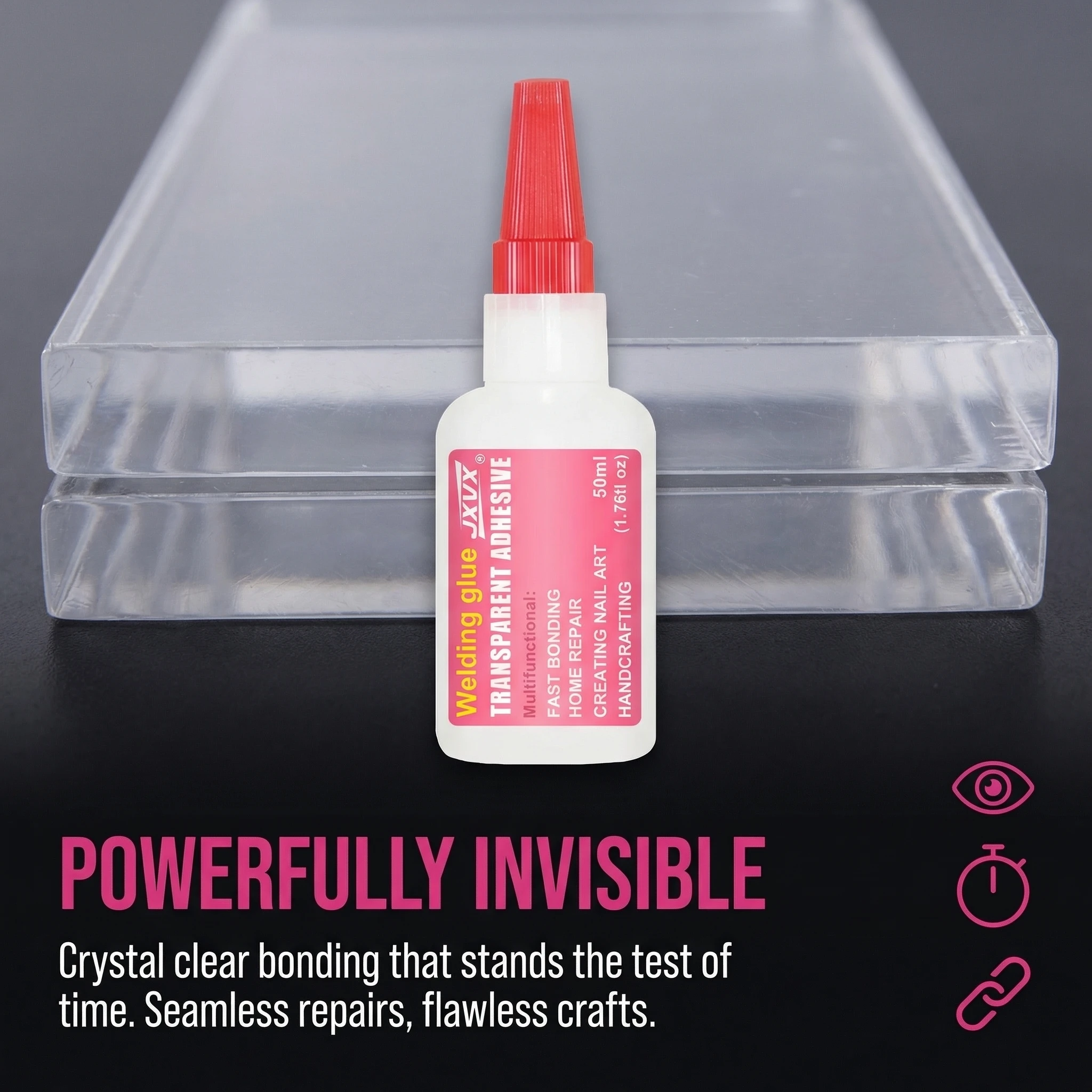 High Strength Oily Welding Glue, Universal Super Glue, Powerful Instant Glue for Resin, Ceramic, Metal and Glass, Office Supplies Repair Tool