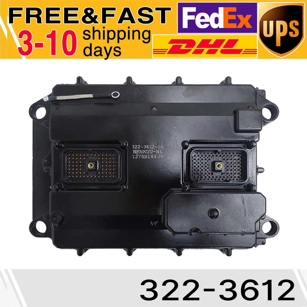 Блок управления двигателем (ECU/ECM) 322-3612 для генераторов CAT 3516B, 3508B, C280-8, морских двигателей и двигателей карьерных самосвалов 785D, 793D