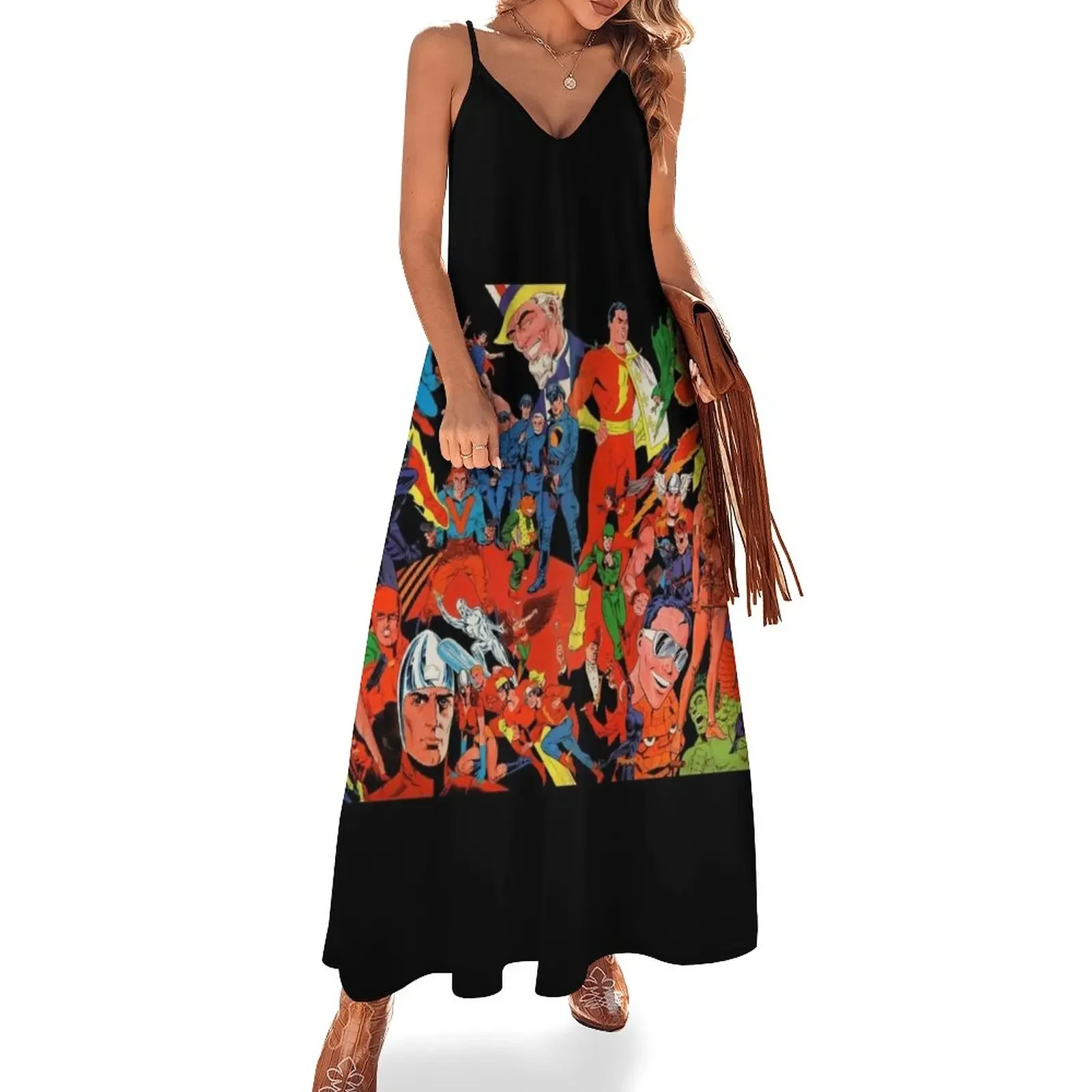 

History of Comics 2 Sleeveless Dress women's fashion dresses summer dresses womens 2025 summer women's dress 2025