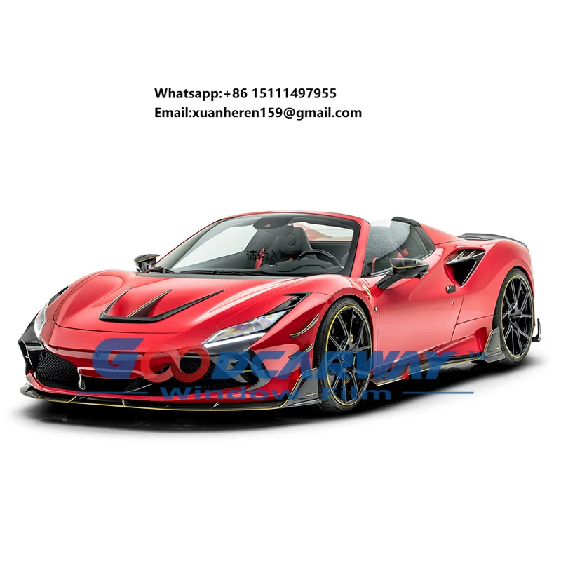 

Пленка для изменения цвета кузова автомобиля, глянцевая красная, виниловая пленка для оклейки авто, защитная пленка для покраски