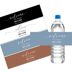 Custom Welcome Baby Welcome To Wedding Water Bottle Labels Personalized Birthday Party Stickers Any Text Bottle Labels