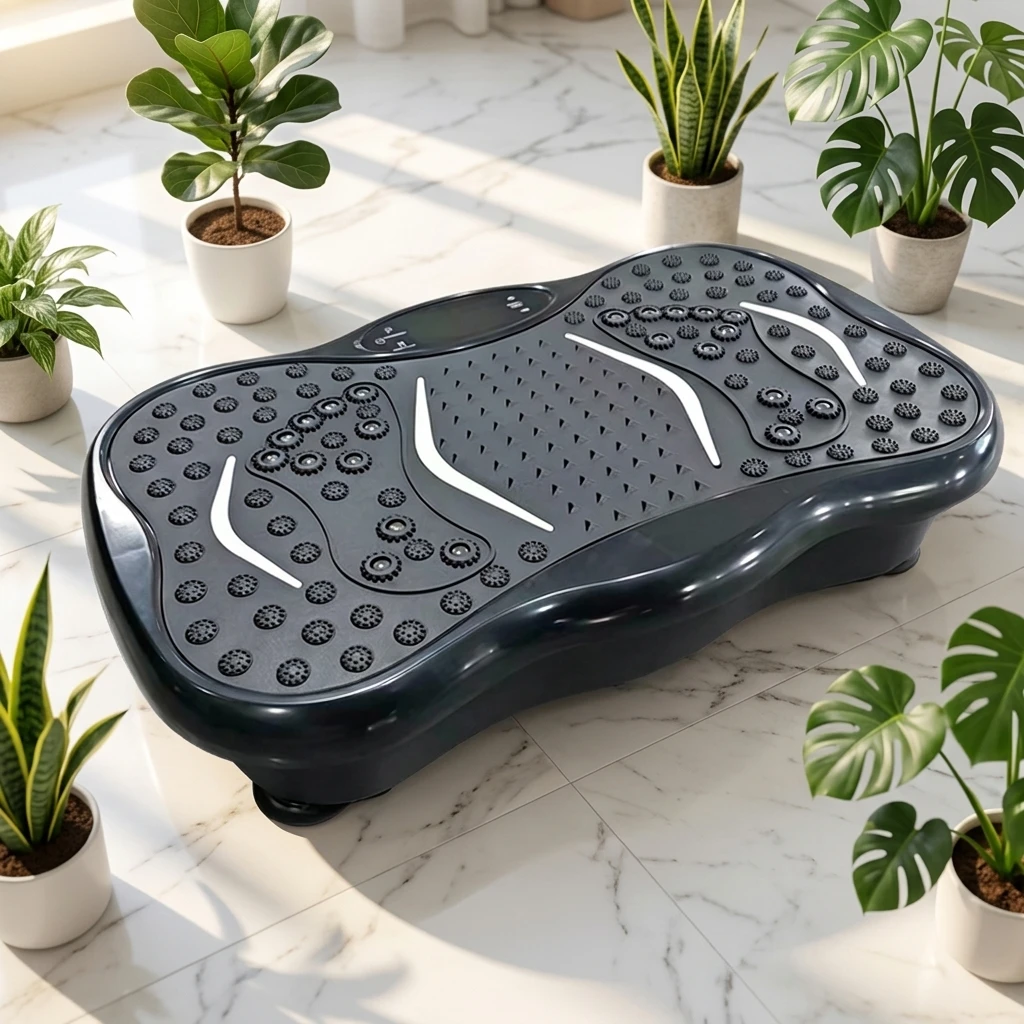 Whole Body Vibration Plate Machine 200W Motor 1-12mm Amplitude Home Use Portable Fitness Shaker Platform for Lose Weight Fast