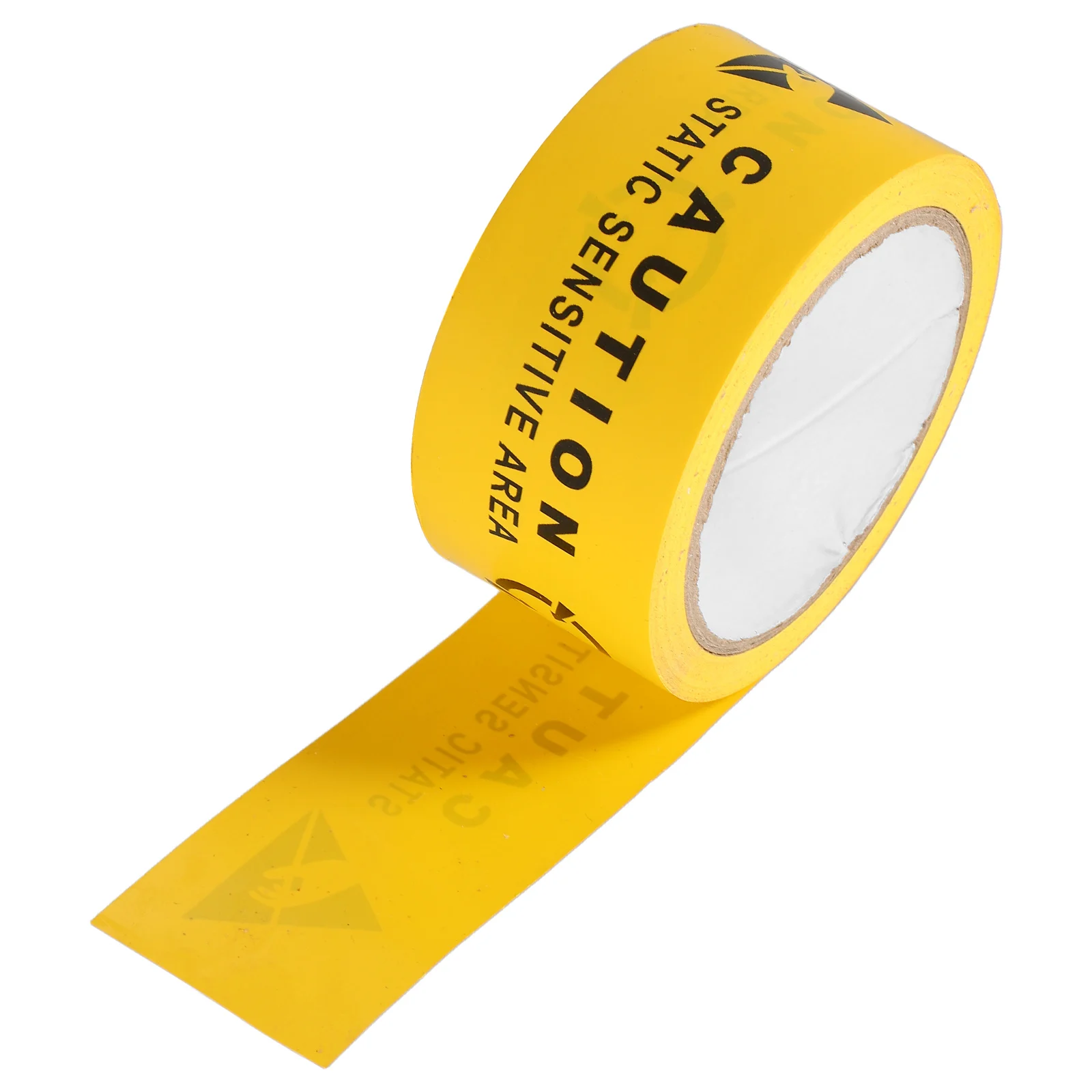 

Anti Static Warning Tape Safety Strips Adhesive PVC Electrical Sign Caution Floor Marking Stairs Barrier ESD Yellow Tapes