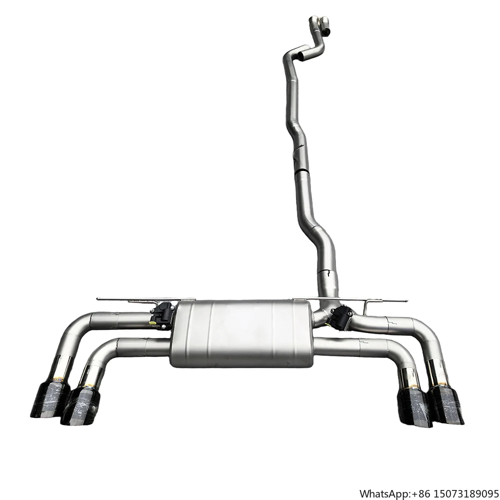 

Valvetronic Exhaust Pipes for G30 530i 540i B58 Catback System Valved Muffler 304 Stainless Steel Carbon Fiber