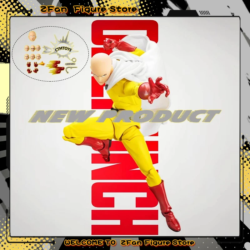 

НОВАЯ фигурка Kaiyodo Revoltech Kaiyodo Yamaguchi One-Punch Man Saitama аниме фигурка KO Коллекционная модель игрушки подарки