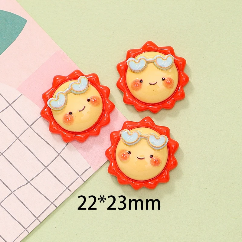 10Pcs New Cute Cartoon Rainbow - Star Flat Back ulasan dan harga