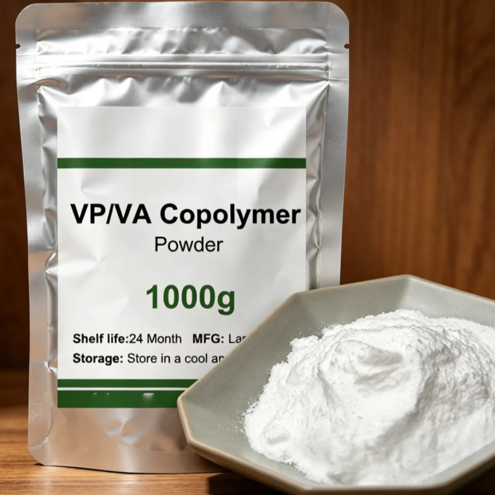 High Quality 50-1000g VP/VA Copolymer Powder Fixative & Styling Polymer Cosmetic Raw Material