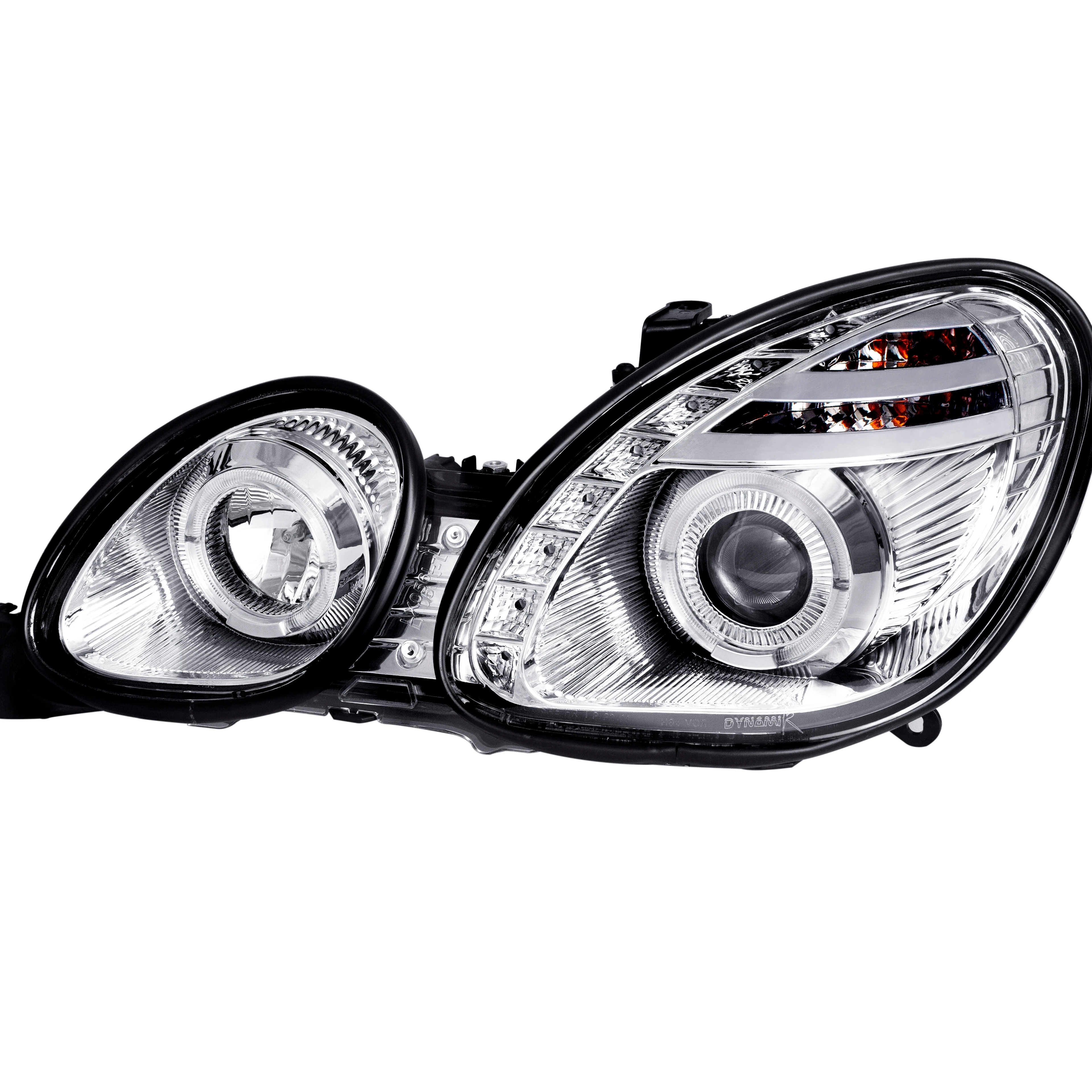 Hot-selling Halo Projector Headlights w/ SMD LED Light Strip  FOR 1998-2005 Lexus GS300/GS400/GS430 (Chrome /Clear)