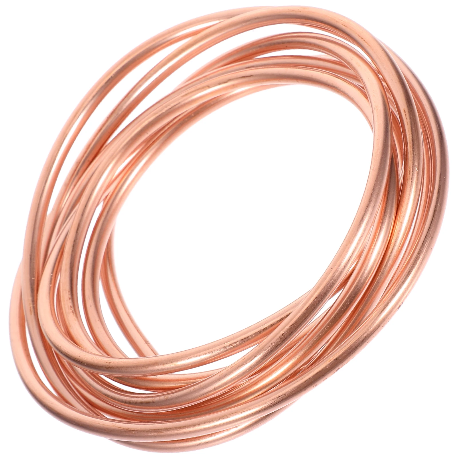 

2M Long 4x0.5mm Copper Tubing Soft Coil for Refrigeration Air Conditioner Thin Wall Replace Parts Tool Accessories