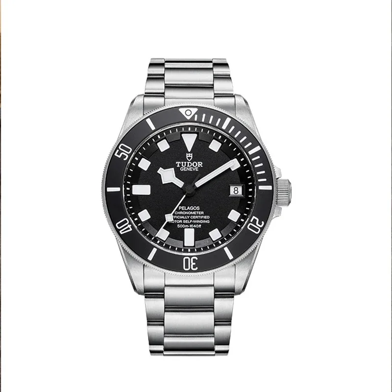 TUDOR Men's watch Navigator Series Calendar Display Luminous Automatic Mechanical Waterproof Luxury Men's Watch Diving Watch