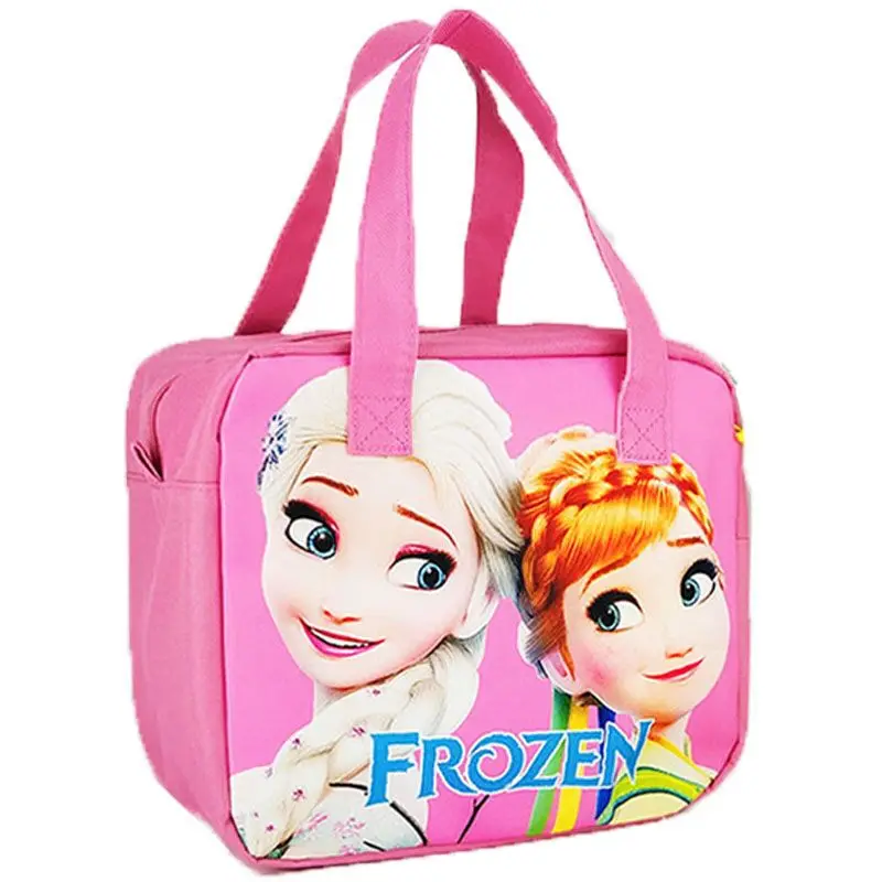 Disney cartoon frozen  cars cute lunch box bag  handbag Outdoor tote bag