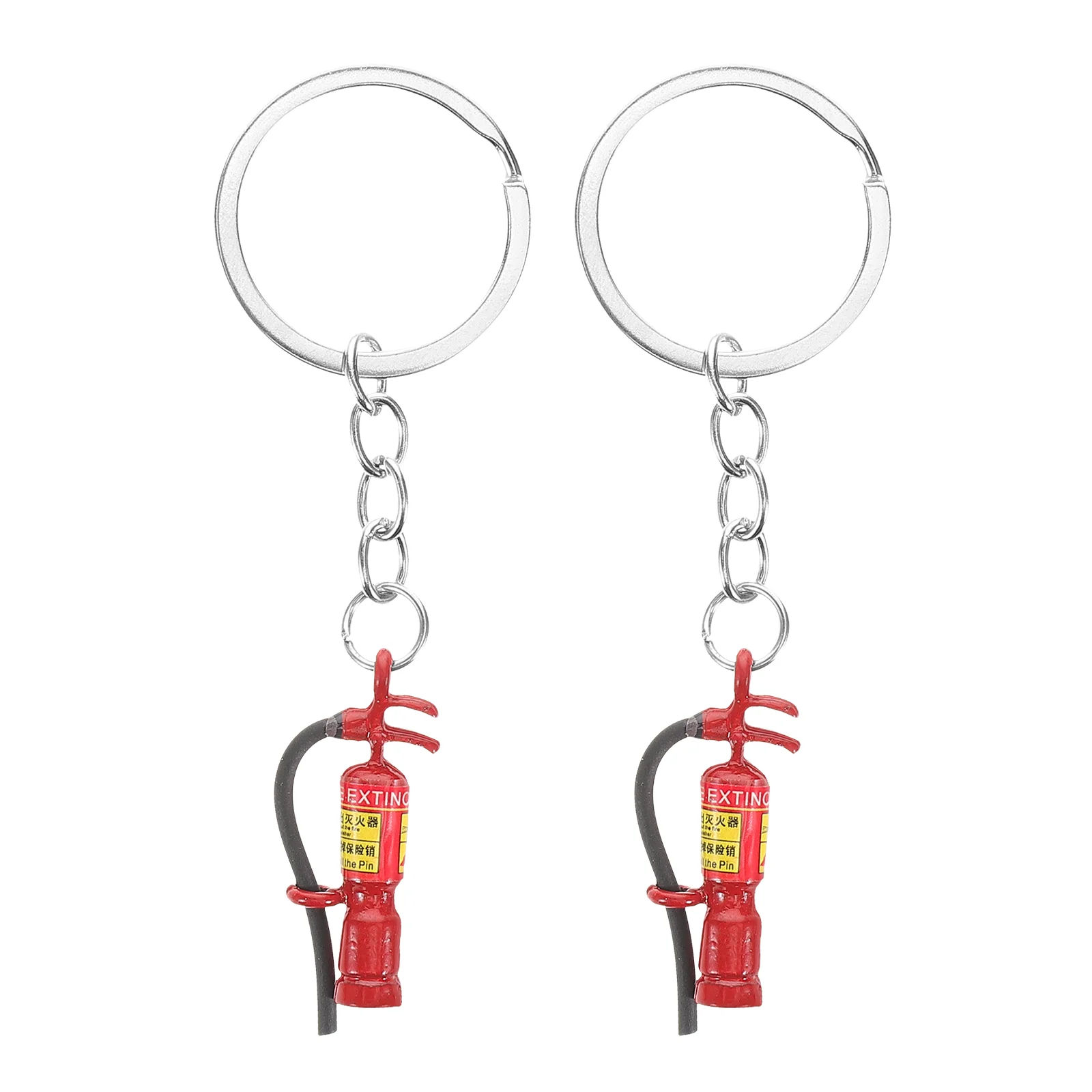 

Firemen Firefighter Gift Costume Jewelry Keyring Decorations Hanging Extinguisher Pendant Zinc Alloy Father Car