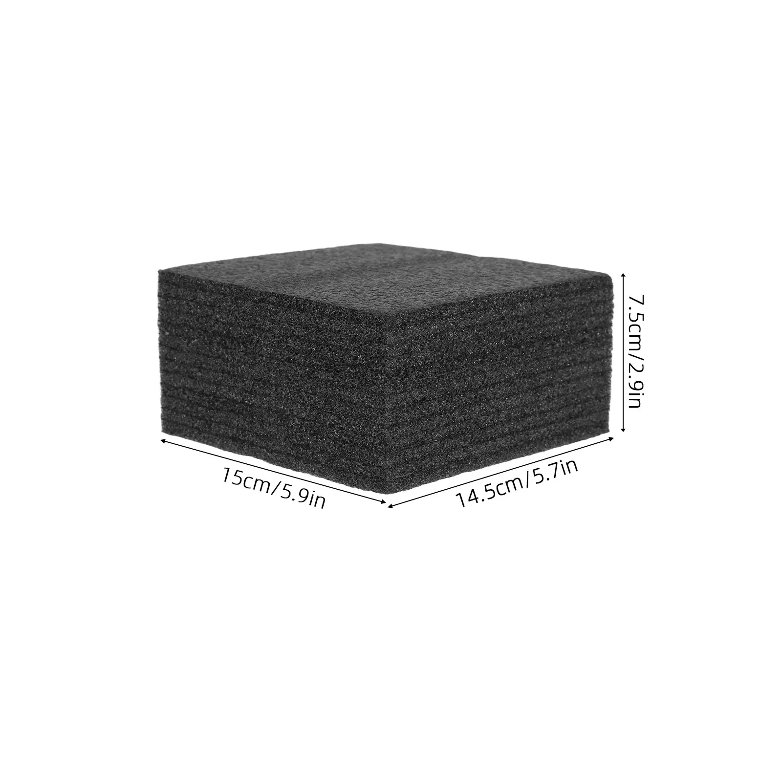 2Pcs Floral Foam Base High Density Black Sheet Stable Foundation for Artificial and Fresh Flower Arrangements Florist Supplies