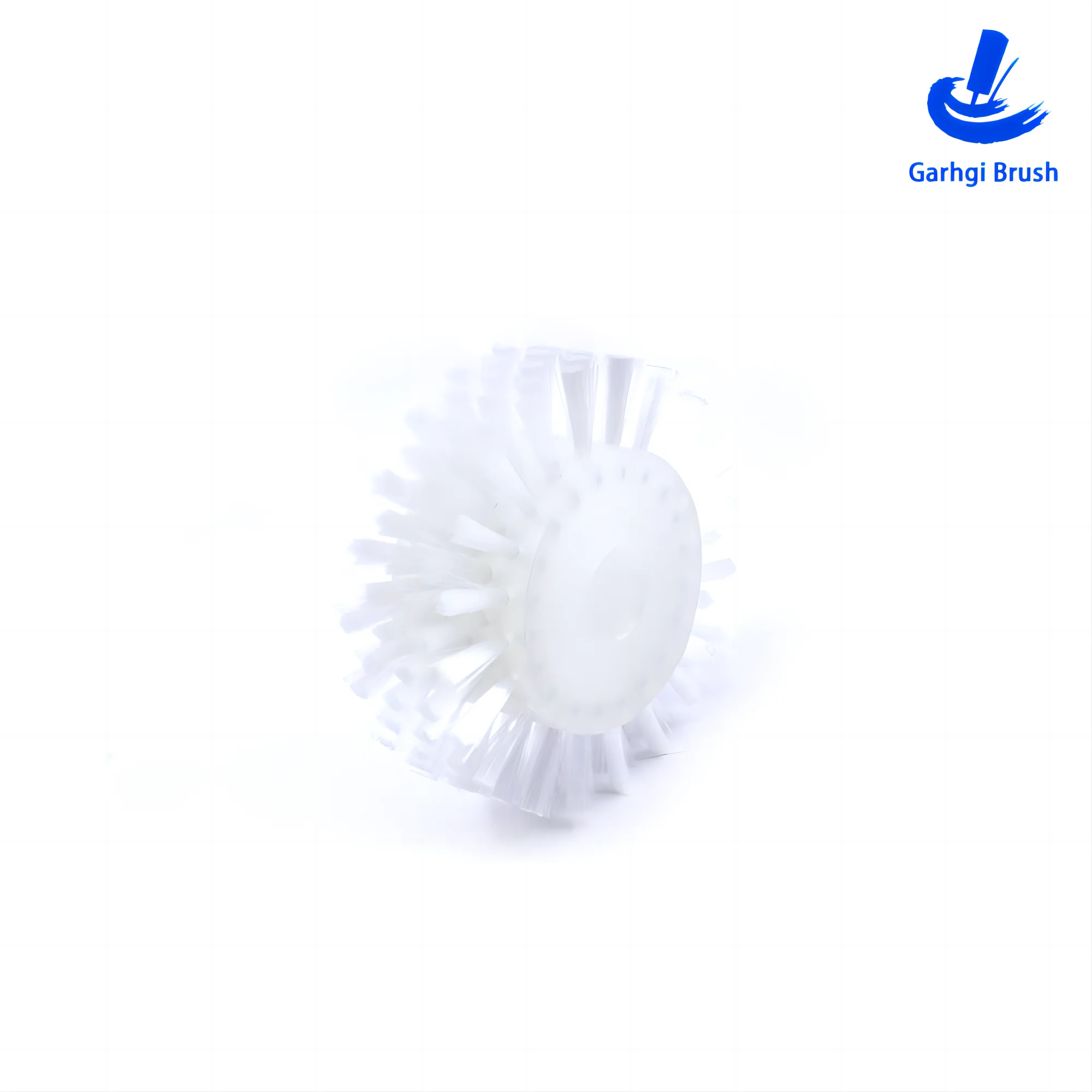 Cleaning Roller Brushes White Nylon Wire Sweeping Rotating Cylinderical Polishing Solar Panel Food Drinks Industry Dust Removal