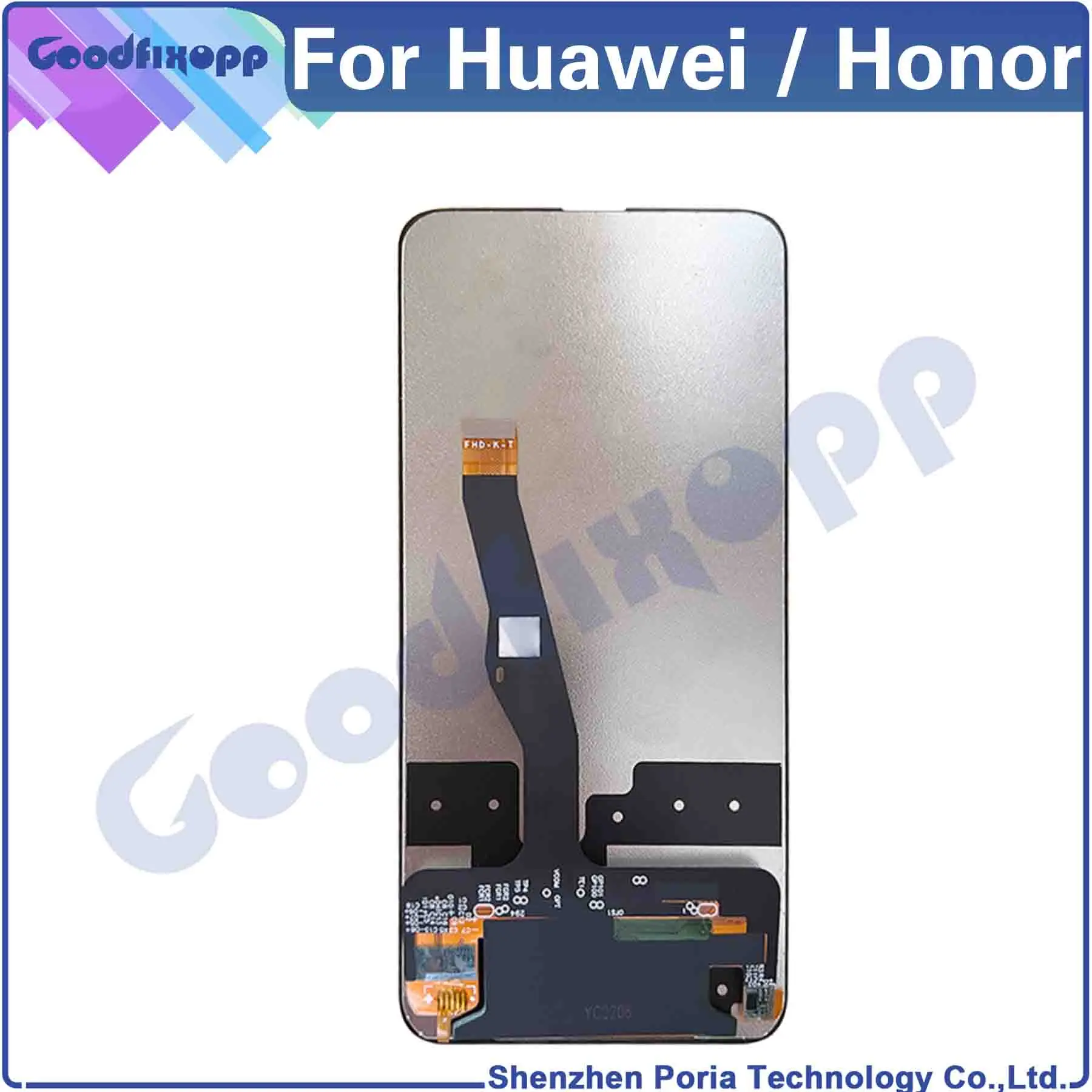 For Huawei Y9 Prime / P Smart Z / Honor 9X Pro LCD Display Touch Screen Digitizer Assembly Repair Parts Replacement