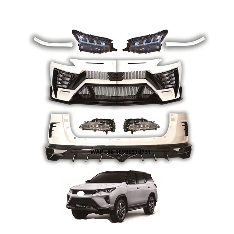 

Factory Sales Front Rear Bumper Grills Headlight Bodykit for 2016-2021 for Fortuner for Style for Style