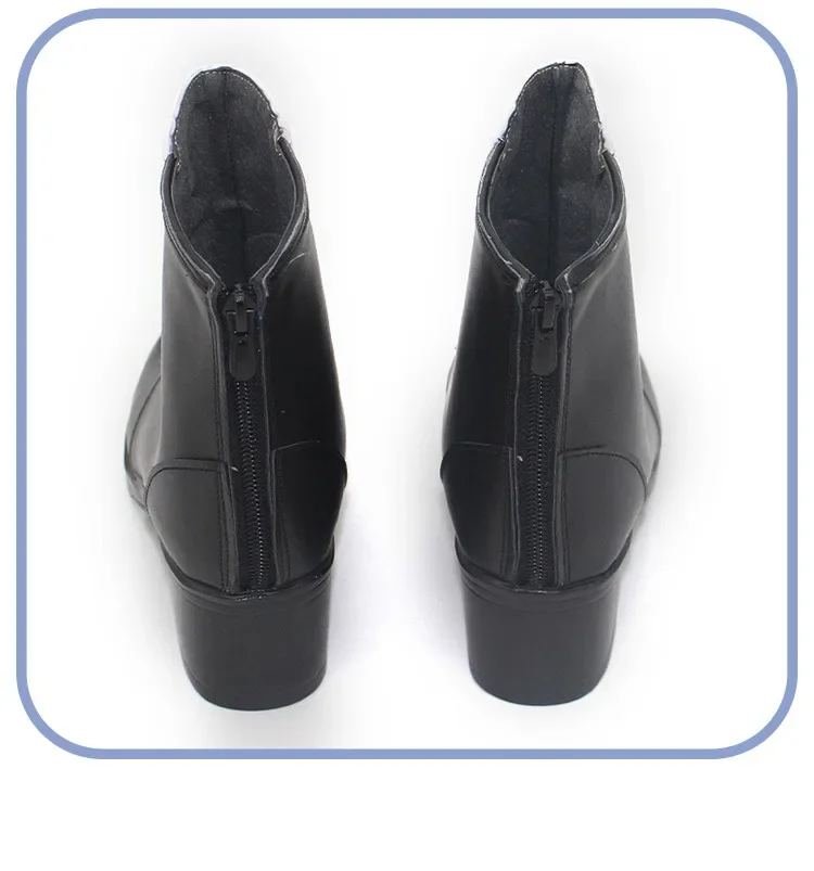 Game Blue Archive Saiba Midori Momoi Cosplay Shoes PU Leather Shoes Halloween Carnival Boots Cosplay Prop Custom Made