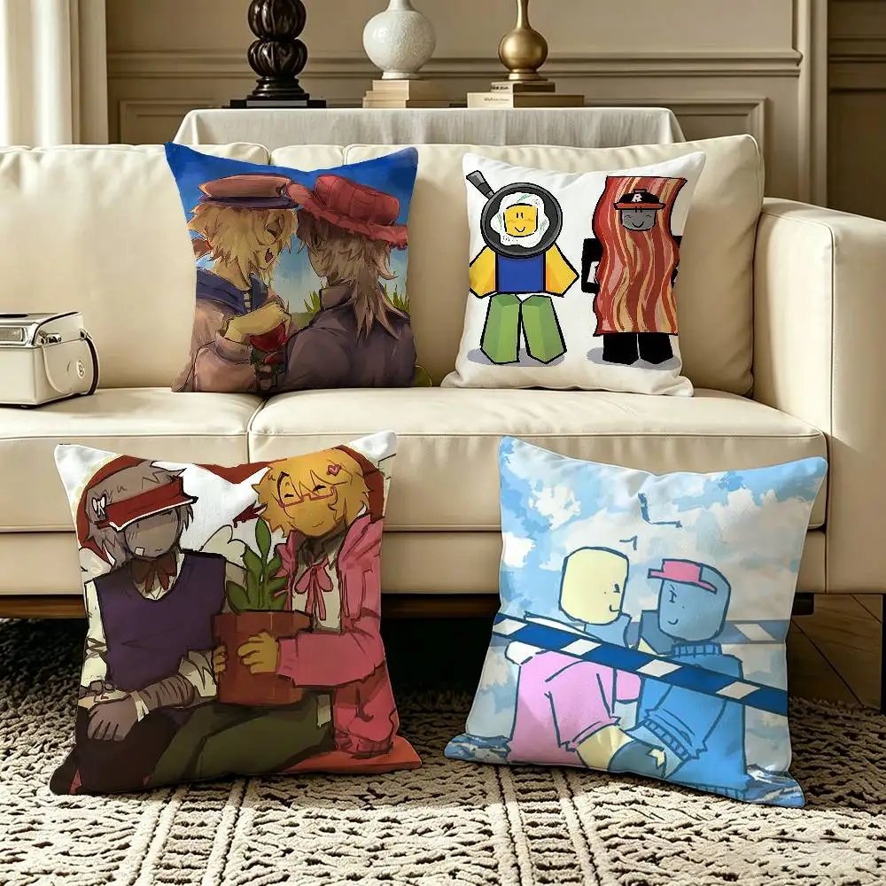 B-Bad Things Andrew Ivan  Pillow Case Square Double-Sided Sofa Cushion Cover Bedroom Bedside Pillow